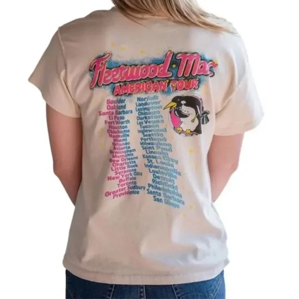 NWT Daydreamer Fleetwood Mac Graphic
Tee - Cream- Size:Small - Picture 3 of 4